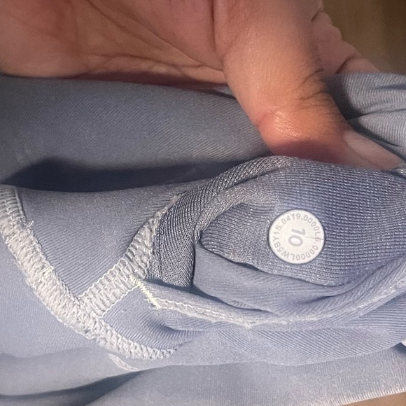 Lululemon,Light Blue Leggings Sz10 - Picture 5 of 6